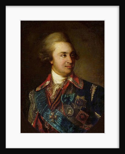 Portrait of Prince Grigory Alexandrovich Potyomkin, before 1792 by Anonymous
