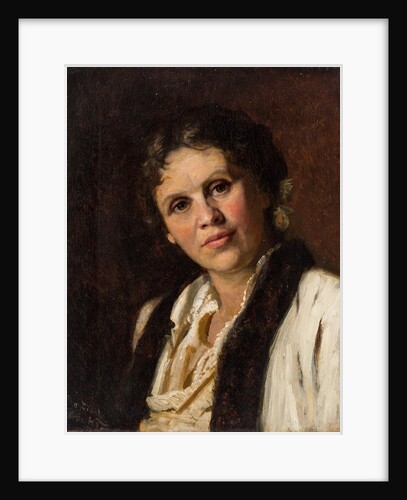 Portrait of Sophia Kuvshinnikova, 1886 by Anonymous