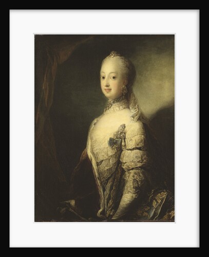 Portrait of Sophia Magdalena of Denmark, Queen of Sweden, 1765 by Anonymous