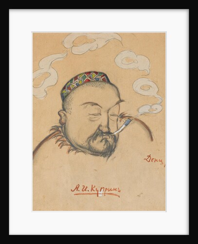 Portrait of the author Alexander Kuprin, 1916 by Anonymous