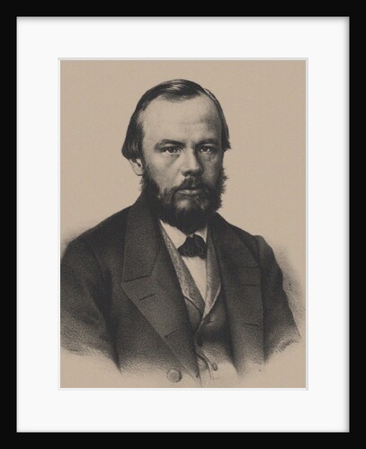 Portrait of the author Fyodor Mikhaylovich Dostoyevsky, 1862 by Anonymous