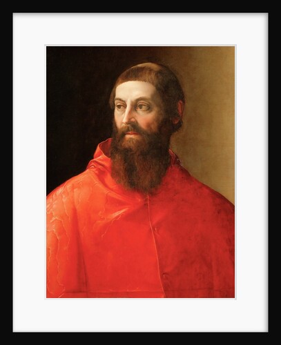 Portrait of the Cardinal Rodolfo Pio, ca 1545 by Anonymous