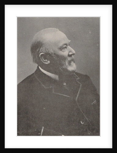Portrait of the cellist and composer Georg Goltermann, 1890 by Anonymous