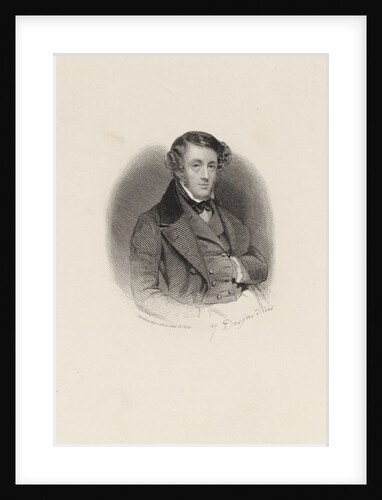Portrait of the composer Albert Grisar, 1835 by Anonymous