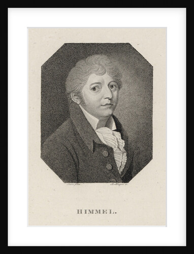 Portrait of the composer and pianist Friedrich Heinrich Himmel, 1815 by Anonymous