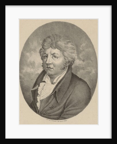 Portrait of the composer and pianist Friedrich Heinrich Himmel, 1819 by Anonymous