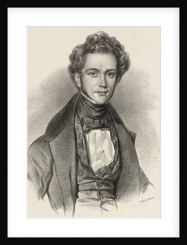 Portrait of the composer and pianist Henri Herz, 1834 by Anonymous
