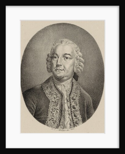 Portrait of the composer and singer Carl Heinrich Graun, 1815 by Anonymous