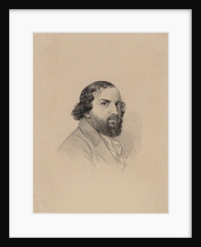 Portrait of the composer Ferdinand von Hiller, 1850 by Anonymous