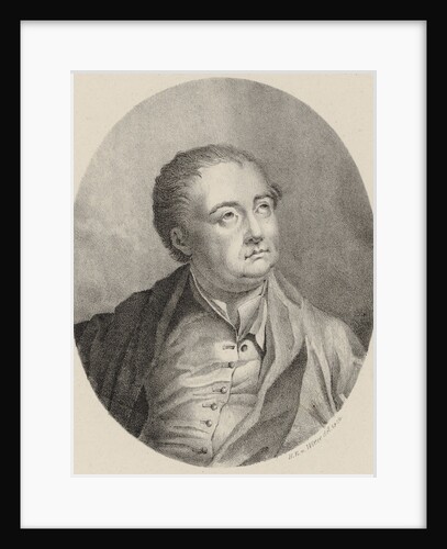 Portrait of the composer Georg Friedrich Haendel, 1825 by Anonymous