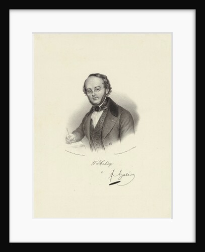 Portrait of the composer Jacques Fromental Halévy, 1845 by Anonymous