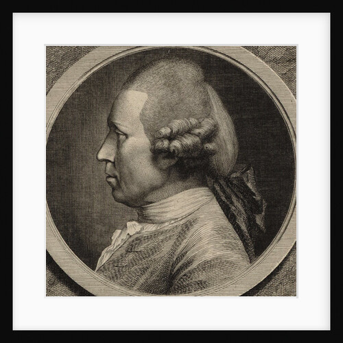 Portrait of the composer Johann Adam Hiller, 1780 by Anonymous