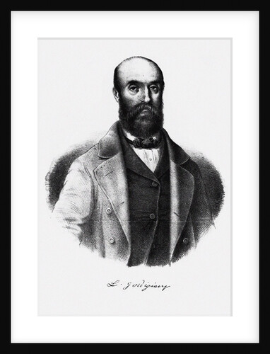 Portrait of the composer Luigi Gordigiani, by Anonymous