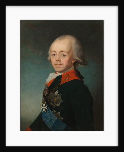 Portrait of the Emperor Paul I of Russia, Early 1790s by Anonymous