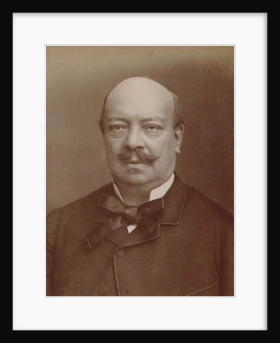 Portrait of the harpist and composer Félix Godefroid, 1890s by Anonymous