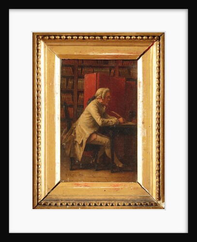 Portrait of the naturalist Georges-Louis Leclerc, Comte de Buffon, 1864 by Anonymous