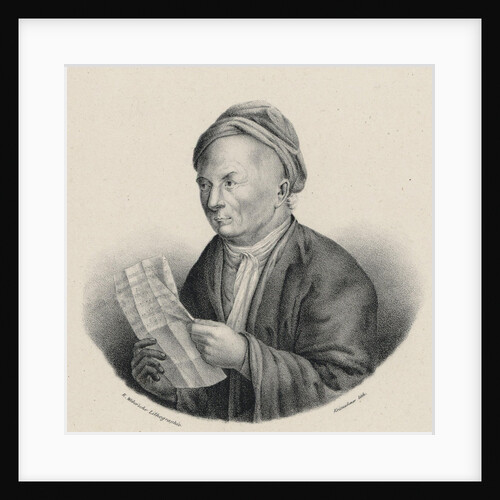 Portrait of the organist and composer Gottfried August Homilius, c. 1830 by Anonymous