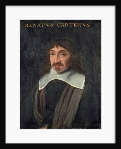Portrait of the philosopher René Descartes, 17th century by Anonymous