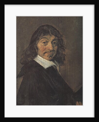 Portrait of the philosopher René Descartes, ca 1649 by Anonymous