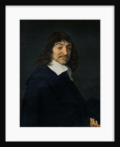 Portrait of the philosopher René Descartes, ca 1649 by Anonymous