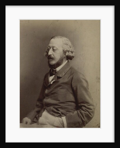 Portrait of the pianist and composer Stephen Heller, ca 1860 by Anonymous