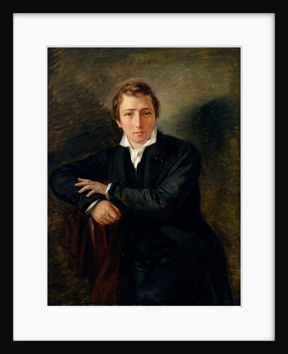 Portrait of the poet Heinrich Heine, 1831 by Anonymous