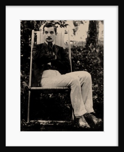Portrait of the poet Sasha Chorny, 1900s by Anonymous
