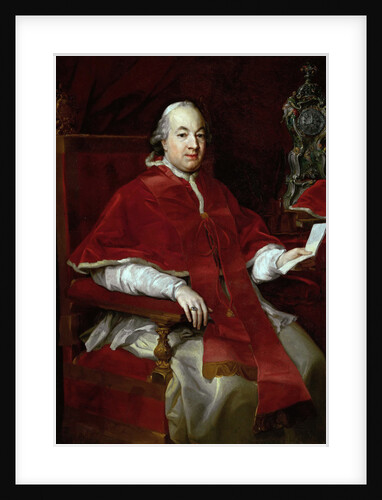 Portrait of the Pope Pius VI, 1776 by Anonymous