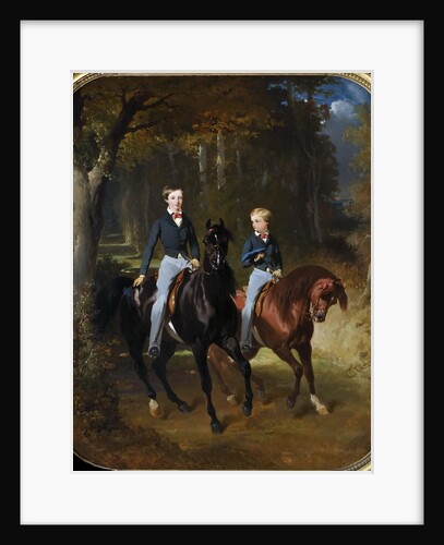 Prince Philippe of Orléans, Comte de Paris and his Brother, Robert dOrleans by Anonymous
