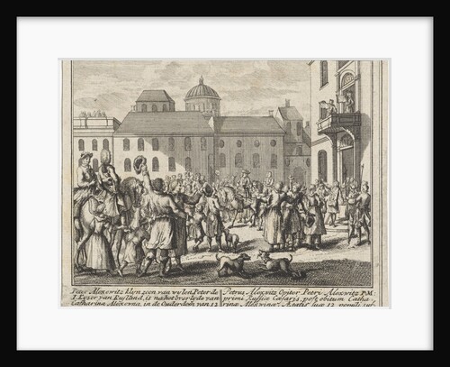 Proclamation of Peter II Alexeyevich as tsar of Russia, 1727 by Anonymous