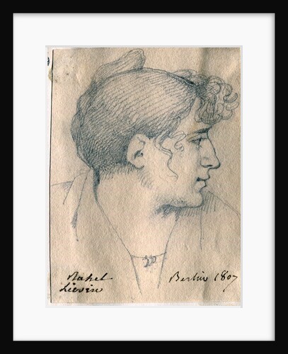 Rahel Varnhagen von Ense, née Levin, 1807 by Anonymous