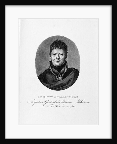René-Nicolas Dufriche, baron Desgenettes, by Anonymous