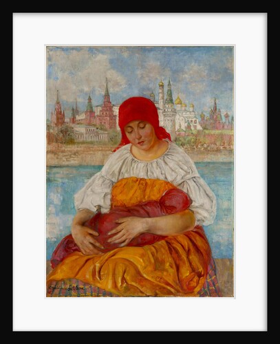 Russian Madonna, by Anonymous