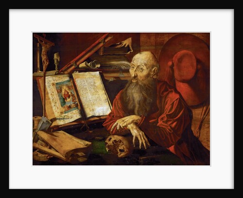 Saint Jerome in his Cell, ca 1545 by Anonymous