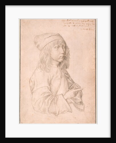 Self-portrait at the age of thirteen, 1484 by Anonymous
