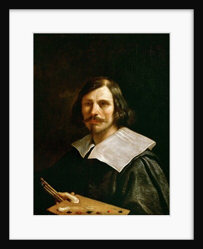 Self-portrait with Palette, Between 1630 and 1640 by Anonymous