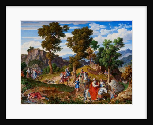 Serpentara Landscape with the Procession of the Magi, 1820 by Anonymous