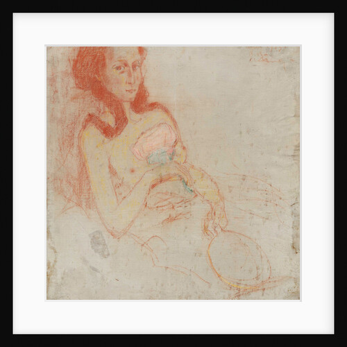 Sick girl, 1923 by Anonymous