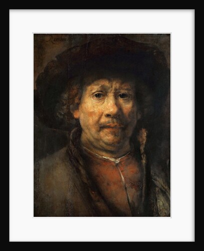 Small Self-Portrait, ca 1657 by Anonymous