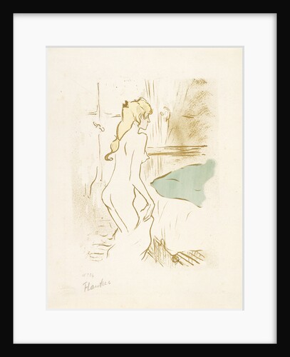 Study of a woman, 1893 by Anonymous