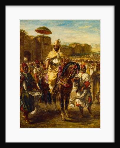 Sultan Moulay Abd al-Rahman, 1862 by Anonymous