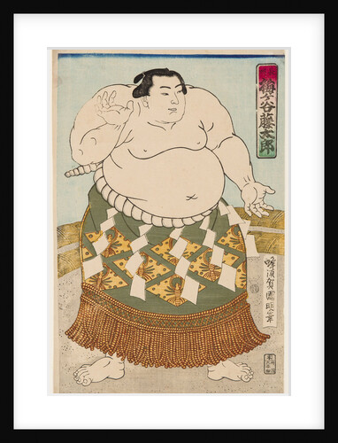 Sumo Wrestler Umgatani, 1875 by Anonymous