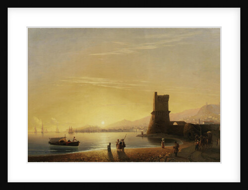 Sunrise in Feodosia, by Anonymous
