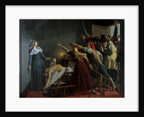 The Assassination of Jean-Paul Marat, 1880 by Anonymous