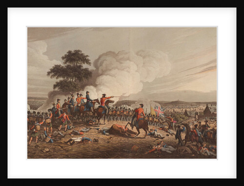 The Battle of Quatre Bras on 16 June 1815, 1816 by Anonymous
