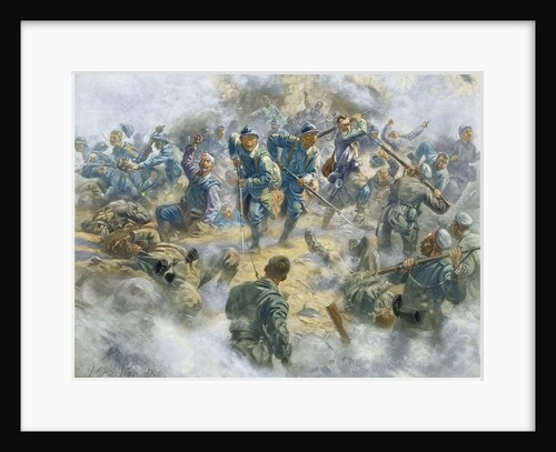 The Battle of Verdun. The recovery of Fort Douaumont, 1916 by Anonymous