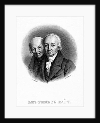 The Brothers René-Just Haüy and Valentin Haüy, by Anonymous