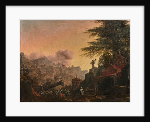 The capture of Jerusalem by Godfrey of Bouillon, 1757 by Anonymous