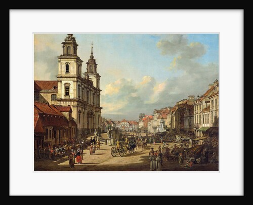 The Church of the Holy Cross in Warsaw, 1778 by Anonymous