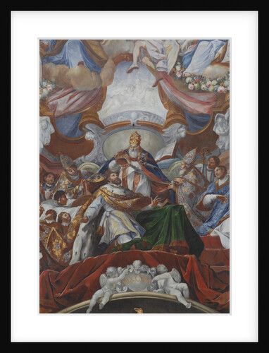 The Imperial Coronation of Charles the Great by Pope Leo III in 800, 1724 by Anonymous